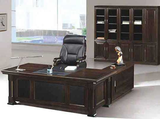 实木大班台09图片